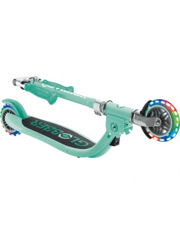 Globber - Scooter Junior Flow Lights Foldable Fuchsia