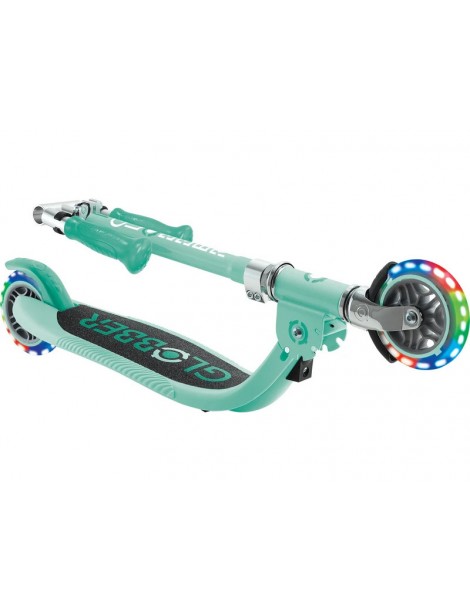 Globber - Scooter Junior Flow Lights Foldable Fuchsia
