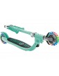 Globber - Scooter Junior Flow Lights Foldable Fuchsia