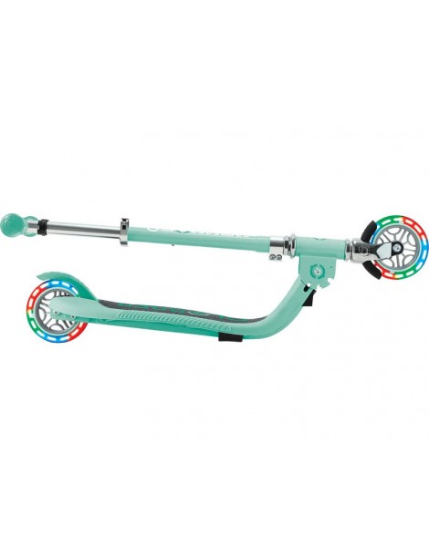 Globber - Scooter Junior Flow Lights Foldable Fuchsia