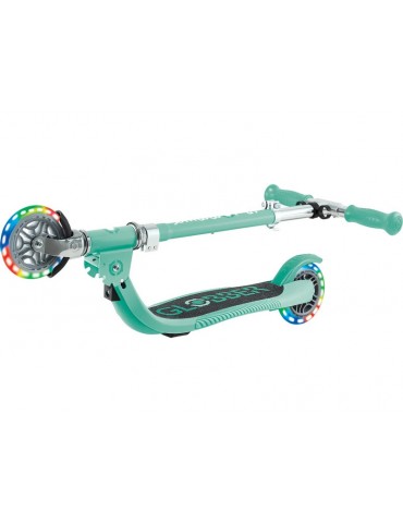Globber - Scooter Junior Flow Lights Foldable Fuchsia