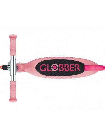 Globber - Scooter Junior Flow Lights Foldable Fuchsia