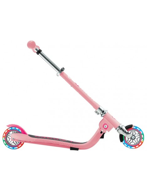 Globber - Scooter Junior Flow Lights Foldable Fuchsia