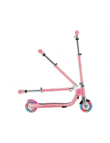 Globber - Scooter Junior Flow Lights Foldable Fuchsia