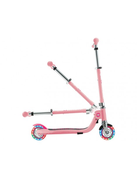 Globber - Scooter Junior Flow Lights Foldable Fuchsia