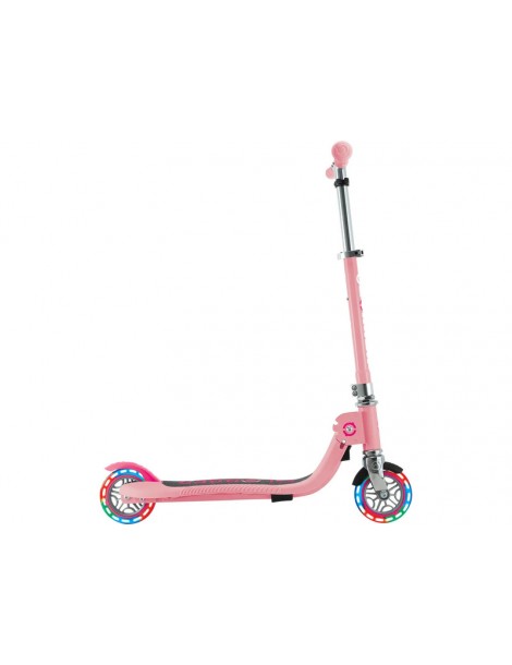 Globber - Scooter Junior Flow Lights Foldable Fuchsia