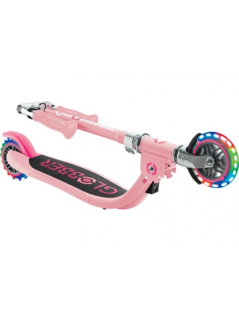Globber - Scooter Junior Flow Lights Foldable Fuchsia