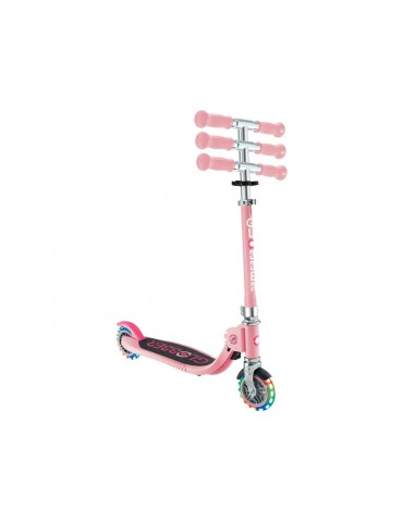 Globber - Scooter Junior Flow Lights Foldable Fuchsia
