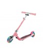 Globber - Scooter Junior Flow Lights Foldable Fuchsia