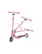 Globber - Scooter Junior Flow Lights Foldable Fuchsia