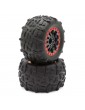 Funtek MTX complety tyres, Red, 2 pcs.