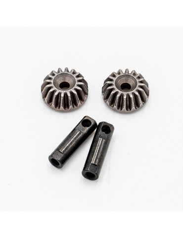 16T Differential Input Pinion Gear + axle (1 set)