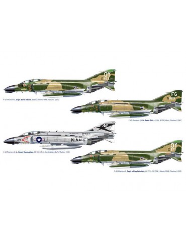 Italeri F-4 C/D/J Phantom II ACES USAF-US Navy Vietnam (1:72)