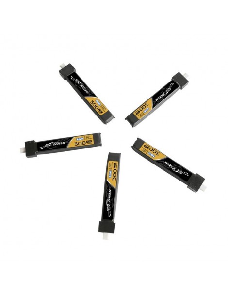 Akumuliatorius Tattu LiPo 300mAh 3.8V 75C 1S1P HV BT2.0.5 (5vnt)