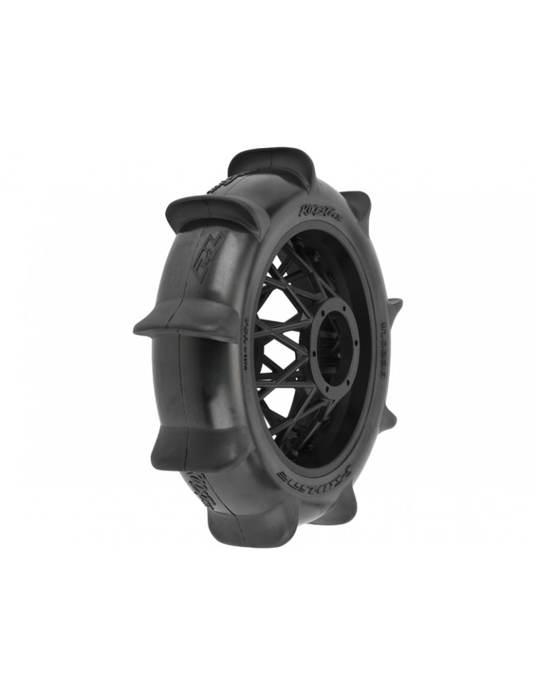Pro-Line 1/4 Roost MX Sand/Snow Paddle Rear Tire MTD Black (1): PROMOTO-MX