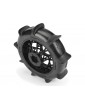 Pro-Line 1/4 Roost MX Sand/Snow Paddle Rear Tire MTD Black (1): PROMOTO-MX