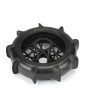 Pro-Line 1/4 Roost MX Sand/Snow Paddle Rear Tire MTD Black (1): PROMOTO-MX