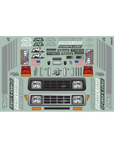 Pro-Line Body 1/10 Coyote Grande Clear Body 12.3" Wheelbase Crawlers
