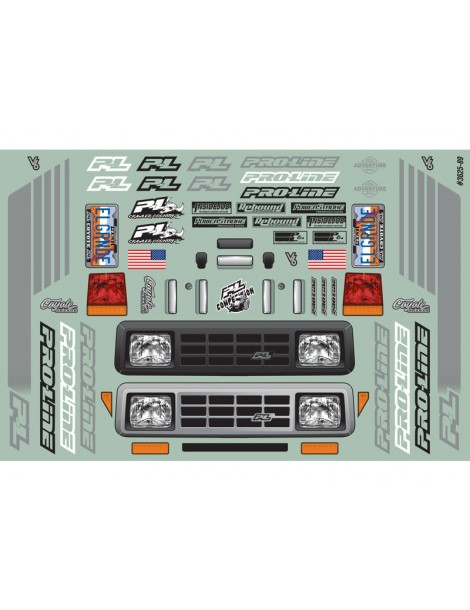 Pro-Line Body 1/10 Coyote Grande Clear Body 12.3" Wheelbase Crawlers
