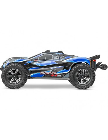 Traxxas Rustler 1:10 VXL HD 4WD RTR Mėlyna