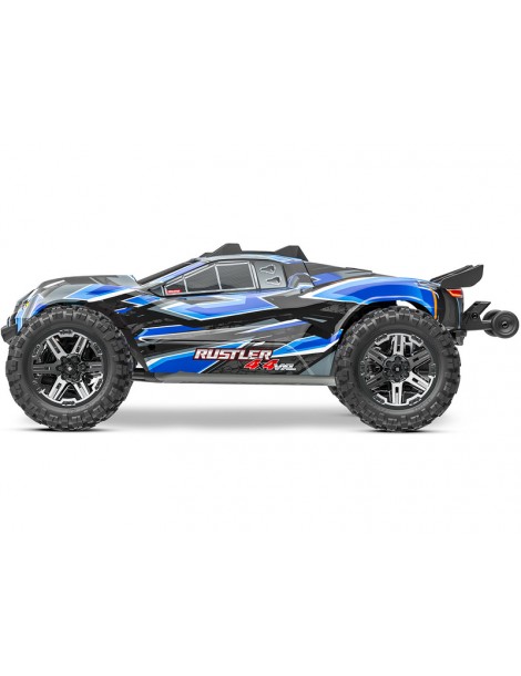 Traxxas Rustler 1:10 VXL HD 4WD RTR Mėlyna