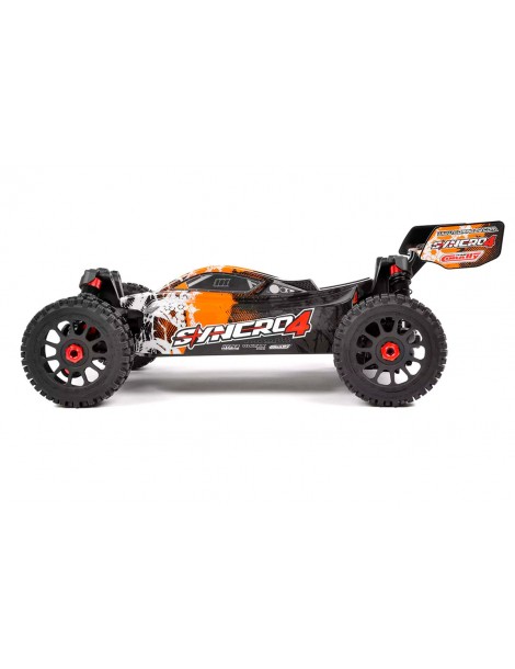 SYNCRO-4 - RTR - Orange - Brushless Power 3-4S - No Battery - No Charger