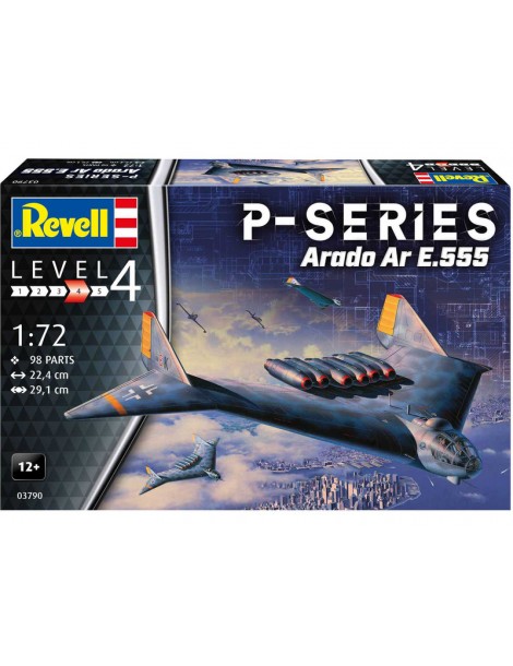 Bombonešis Revell Arado P-Series AR555 (1:72)