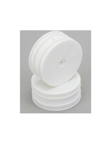 ECX Wheel Set Front WHT Dish(2): Boost