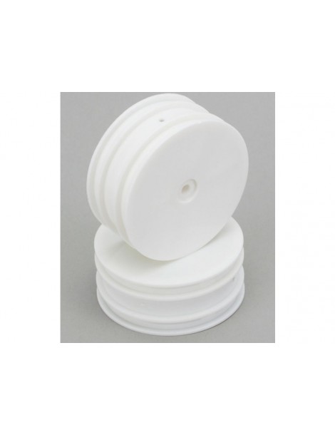 ECX Wheel Set Front WHT Dish(2): Boost