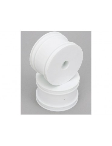 ECX Wheel Set Rear WHT Dish(2): Boost