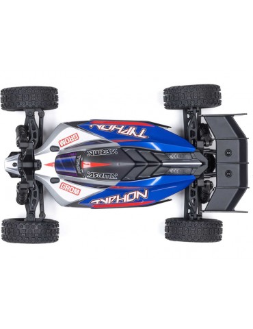 Arrma 1/18 Typhon Grom 4WD Smart RTR Blue