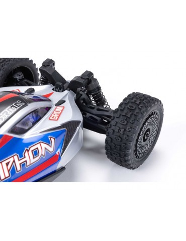 Arrma 1/18 Typhon Grom 4WD Smart RTR Blue