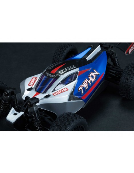 Arrma 1/18 Typhon Grom 4WD Smart RTR Blue