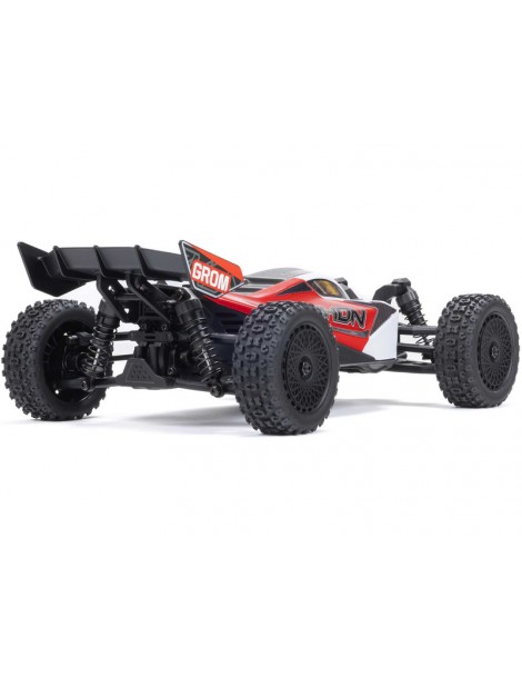 Arrma 1/18 Typhon Grom 4WD Smart RTR Red