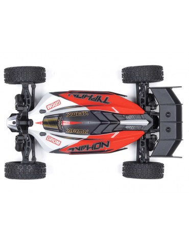 Arrma 1/18 Typhon Grom 4WD Smart RTR Red