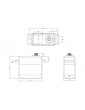 CH635S HiVOLT CORELESS Digital servo (35kg-0.14s/60 )