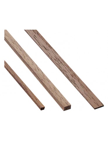 Walnut moldings 2x5mm (10pcs)