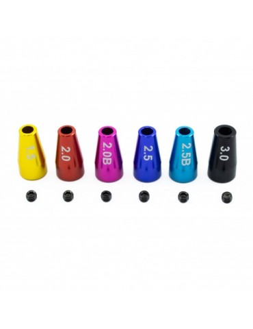 Ultimate Hex and ball Hex ID Collar Set, 6 Pcs.