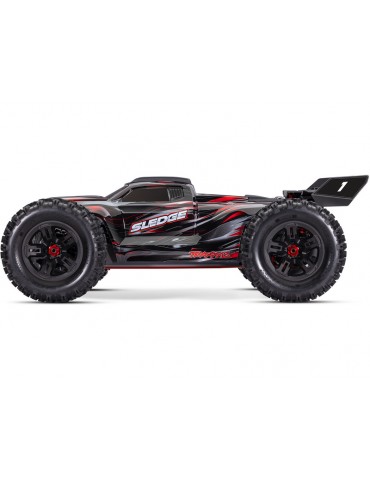 Traxxas Sledge 1:8 RTR red with belted tires