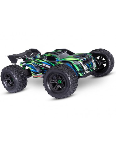 Traxxas Sledge 1:8 RTR green with belted tires