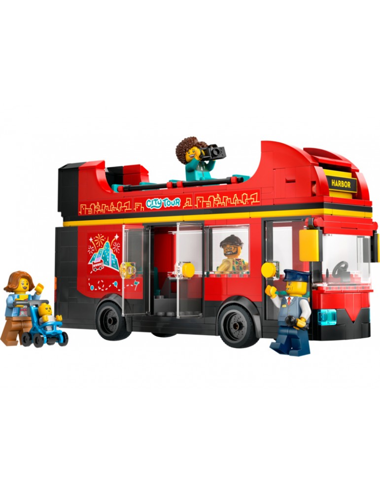 LEGO City - Red Double-Decker Sightseeing Bus