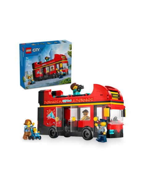 LEGO City - Red Double-Decker Sightseeing Bus