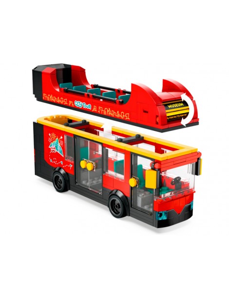 LEGO City - Red Double-Decker Sightseeing Bus