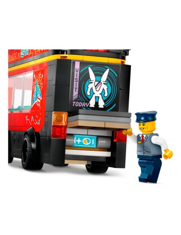 LEGO City - Red Double-Decker Sightseeing Bus