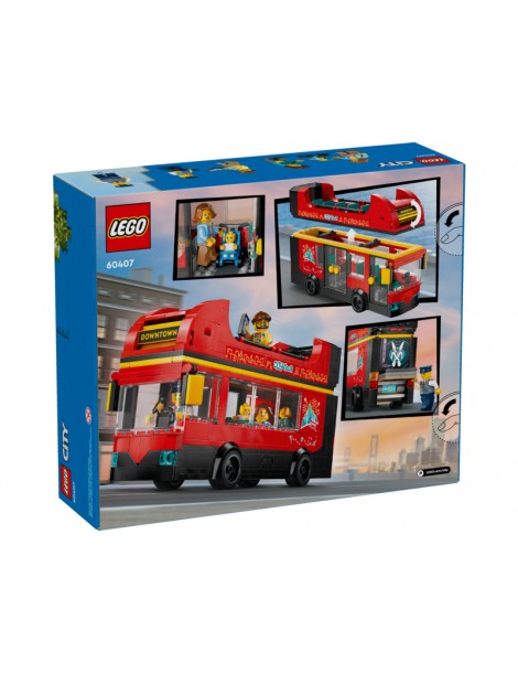 LEGO City - Red Double-Decker Sightseeing Bus