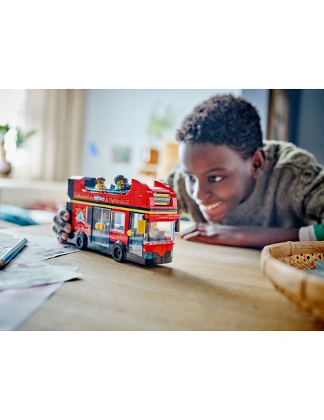 LEGO City - Red Double-Decker Sightseeing Bus