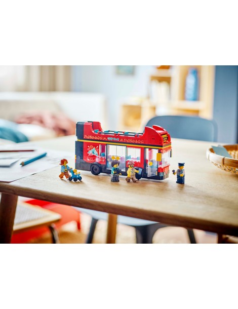 LEGO City - Red Double-Decker Sightseeing Bus