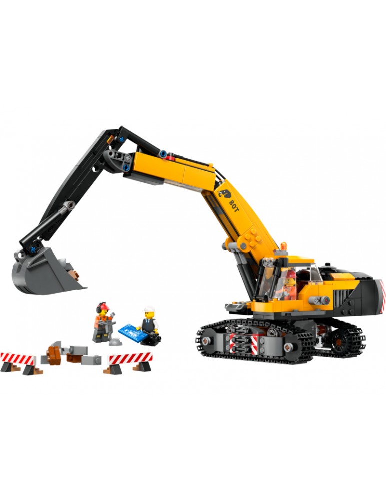 LEGO City - Yellow Construction Excavator
