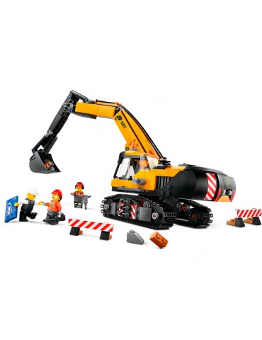 LEGO City - Yellow Construction Excavator