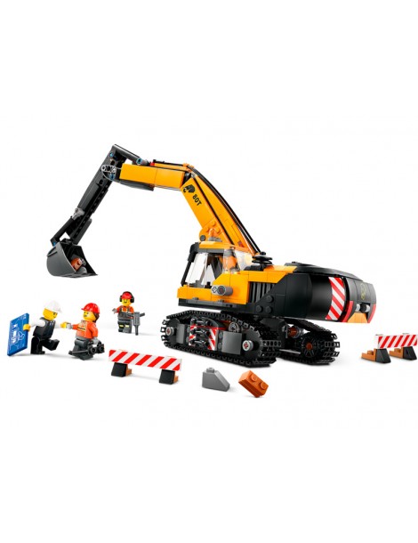 LEGO City - Yellow Construction Excavator